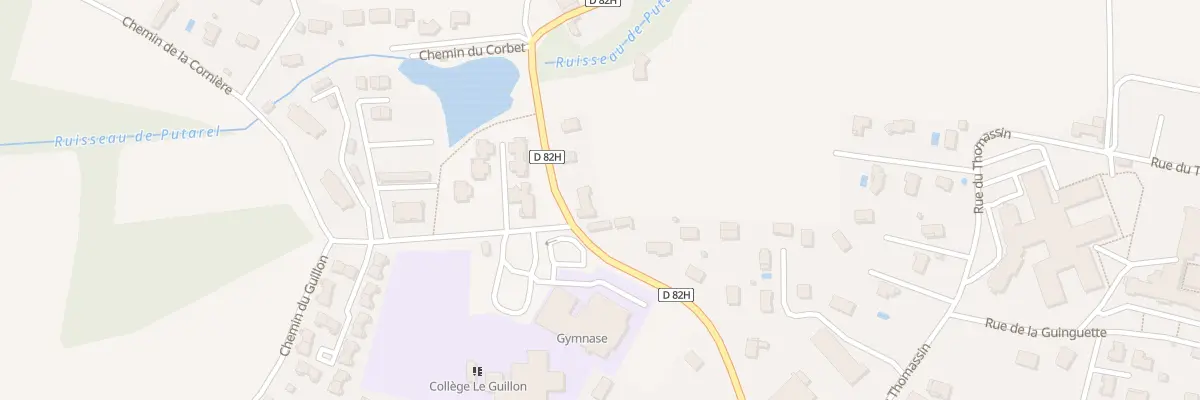 Plan du 322 Rte du Corbet au Pont-de-Beauvoisin