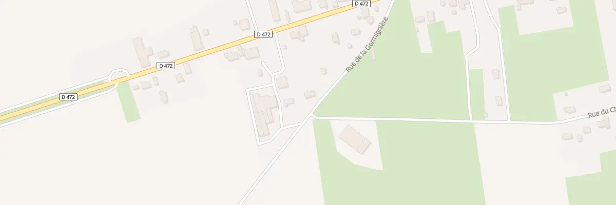 Plan du 1 Rue de la Germigniere à Ounans