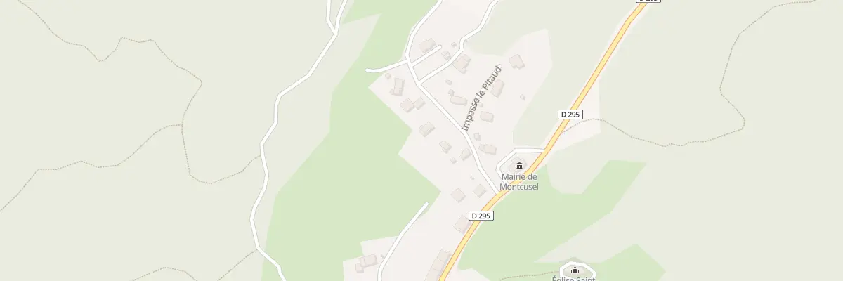 Plan du 5126 Rue de la Greche à Montcusel
