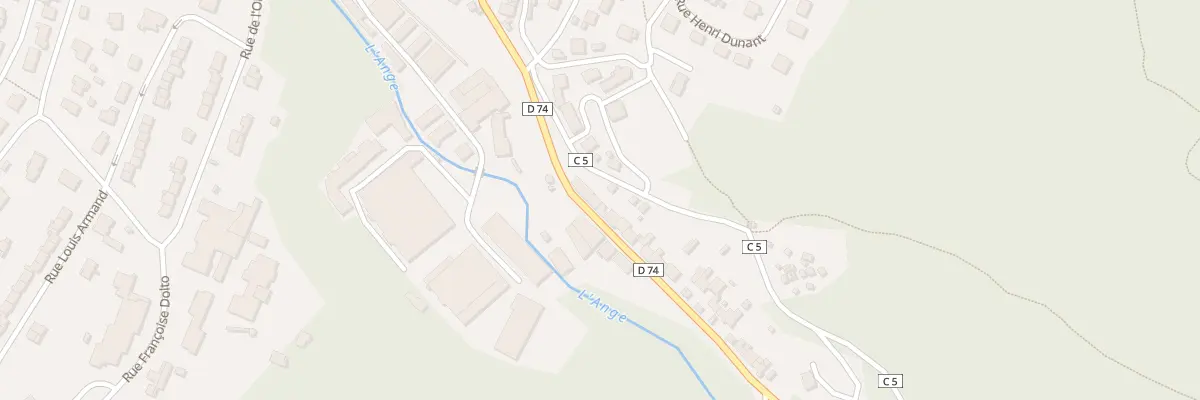 Plan du 3 Rue de Geilles à Oyonnax