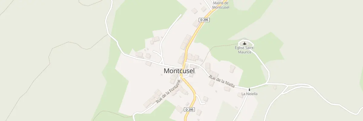 Plan du 5039 Rue du Chalet à Montcusel