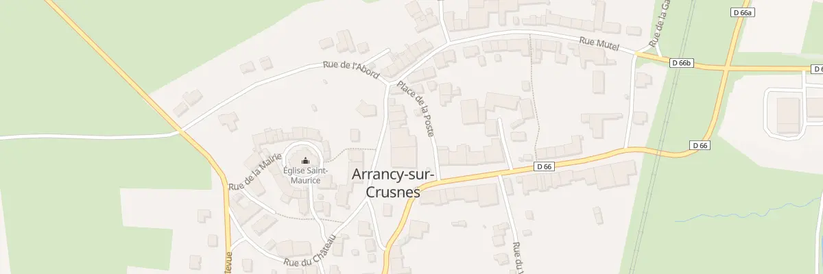 Plan du 12 Rue du Château à Arrancy-sur-Crusnes