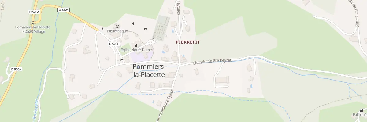 Plan du 4 Rte des Fayolles à La Sure en Chartreuse