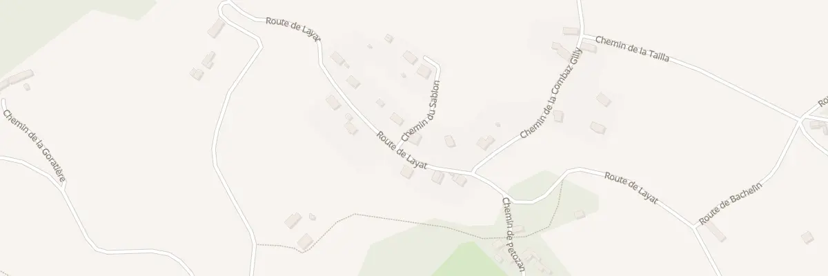 Plan du 20 Che du Sablon à Saint-Genix-les-Villages