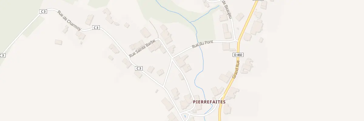 Plan du 3 Che du Sauveur à Pierremont-sur-Amance