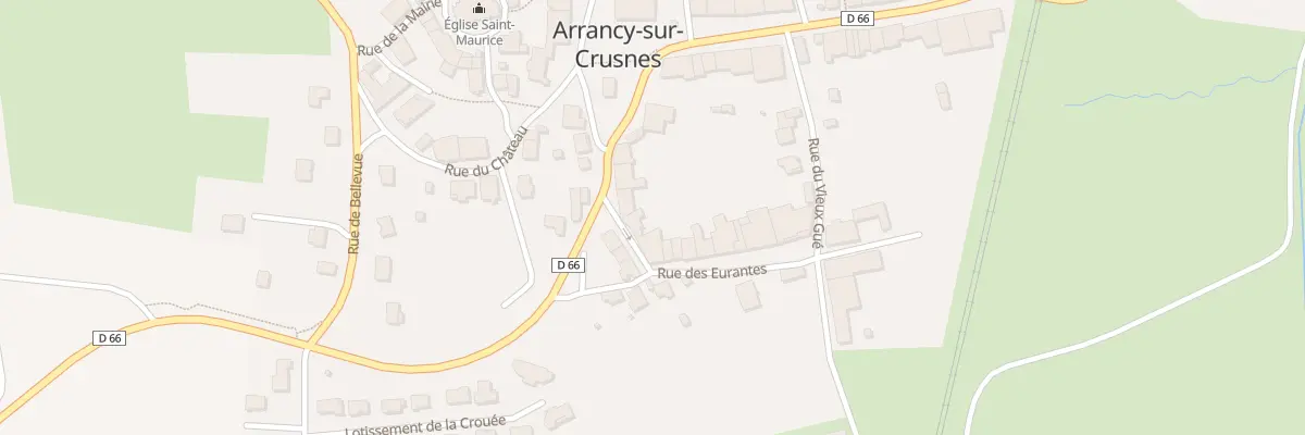 Plan du 3 Rue St Clement à Arrancy-sur-Crusnes