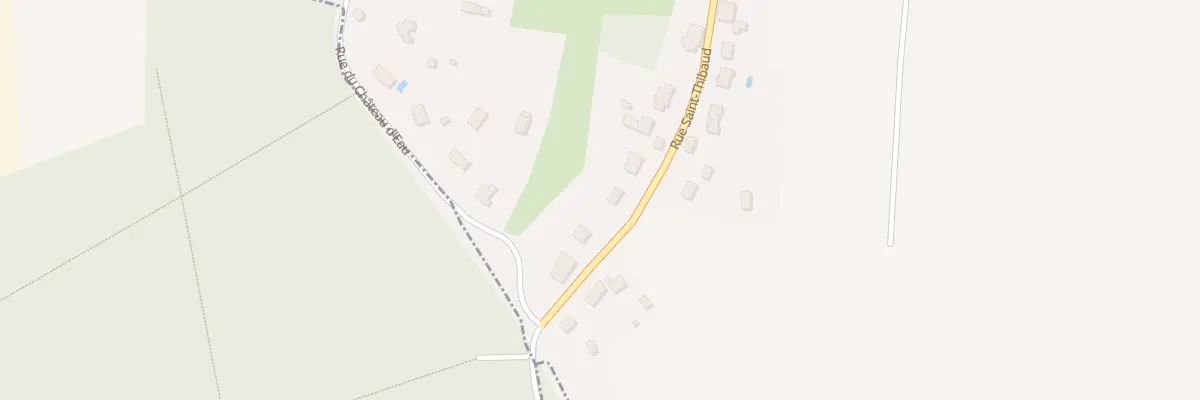 Plan du 38 Rue Saint Thibaud à La Bretenière