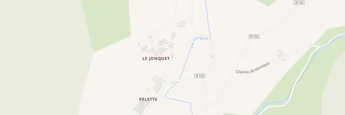 Plan du 7036 Le Jonquet à La Rochegiron