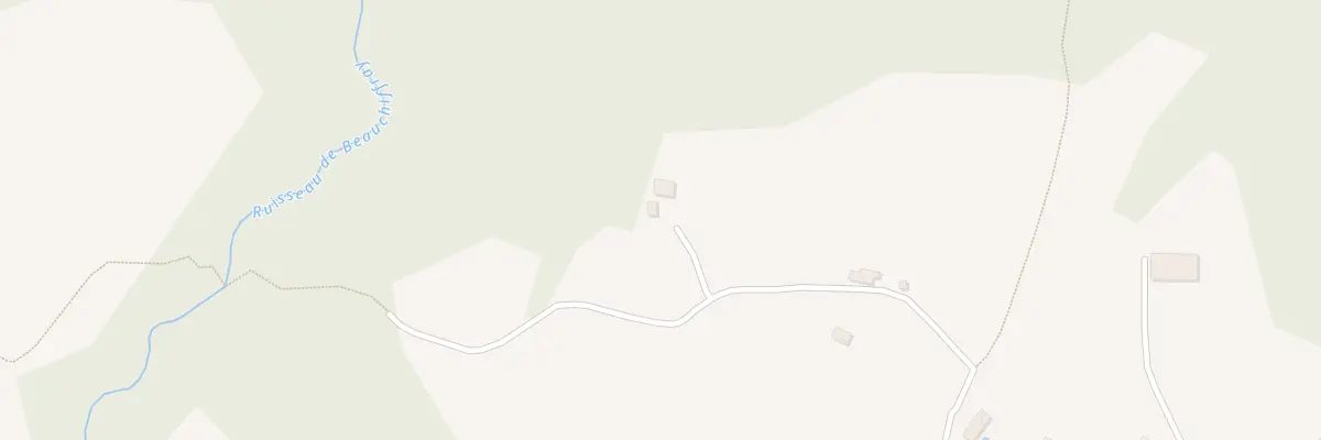 Plan du 1018 Rte des Planchettes à Velanne