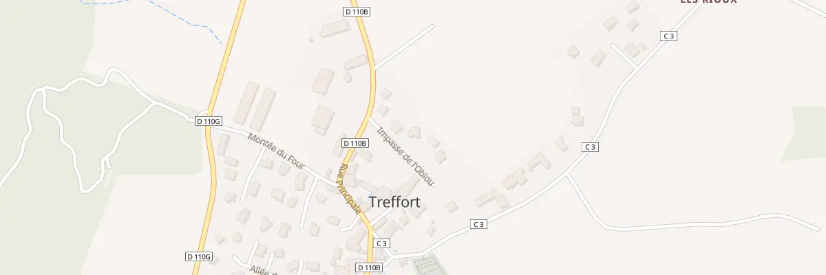 Plan du 55 Imp de l’Obiou à Treffort