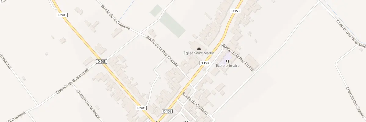Plan du 33 Rue Chaude à Hannonville-sous-les-Côtes