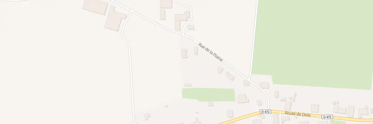 Plan du 3 Rue de la Plaine à Ounans