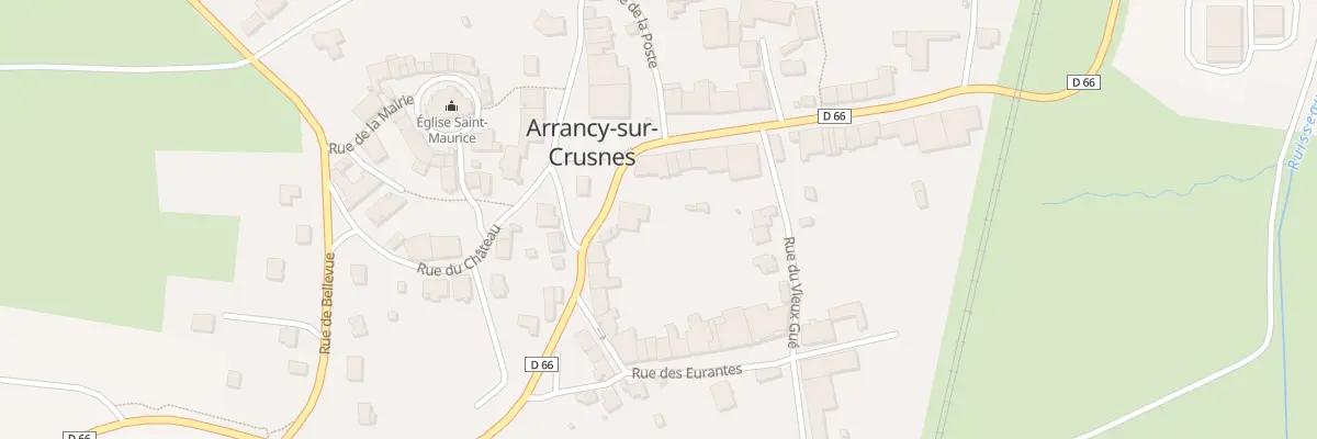 Plan du 6 Rue du Milieu à Arrancy-sur-Crusnes