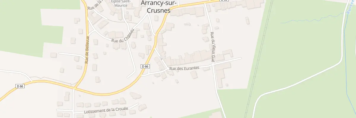 Plan du 3 Rue des Eurantes à Arrancy-sur-Crusnes