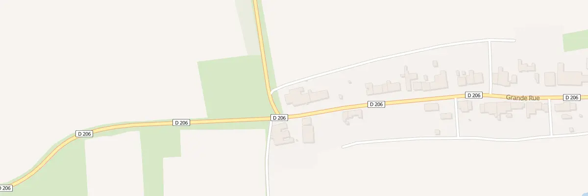 Plan du 1 Gr Grande Rue à Hennemont