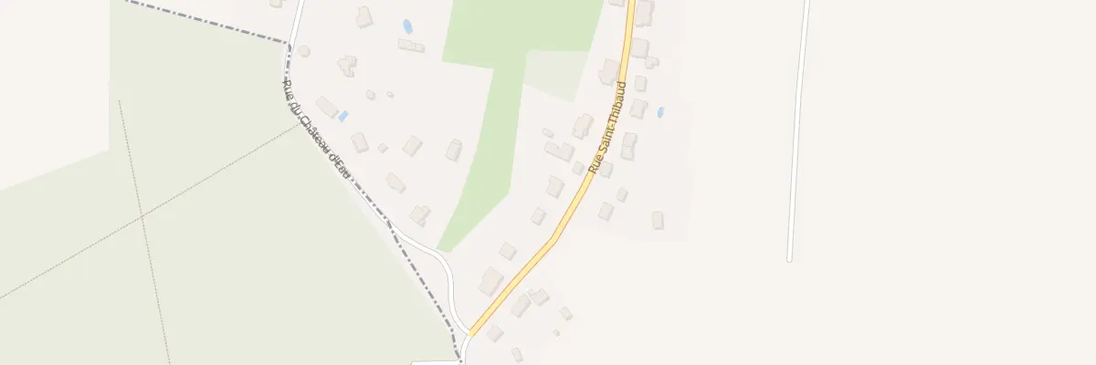 Plan du 36 Rue Saint Thibaud à La Bretenière
