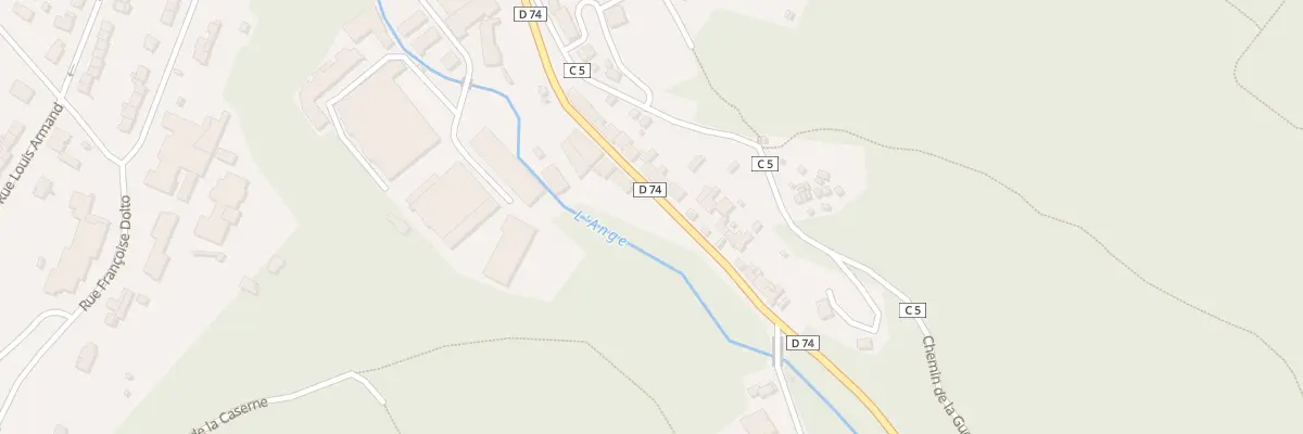 Plan du 8 Rue de Geilles à Oyonnax
