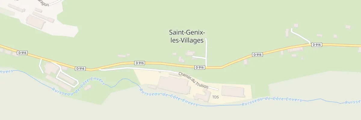 Plan du 1580 Rte de Saint-genix à Saint-Genix-les-Villages