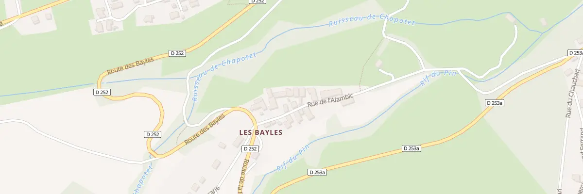 Plan du 77 Rue de l’Alambic à Monestier-du-Percy