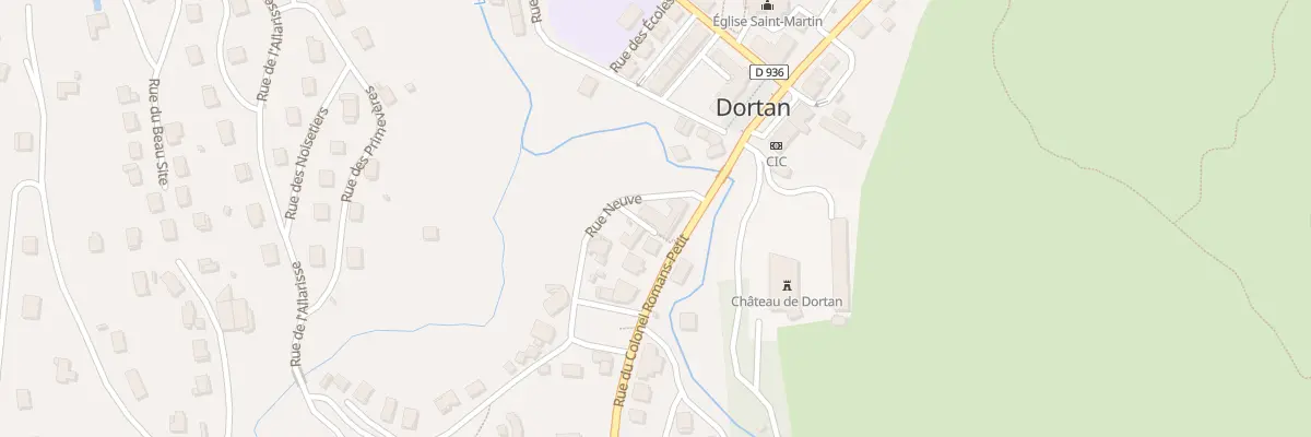 Plan du 8 Rue du Colonel Romans Petit à Dortan