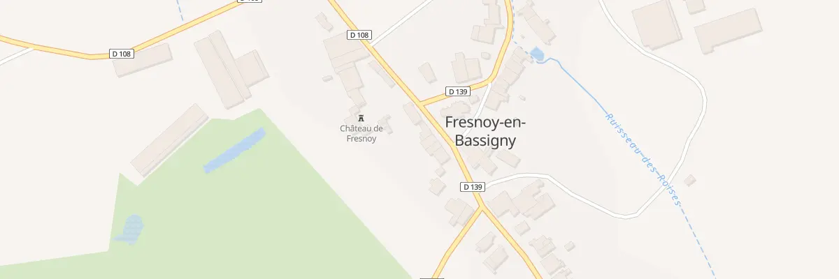 Plan du 13 Rue du Chateau à Parnoy-en-Bassigny