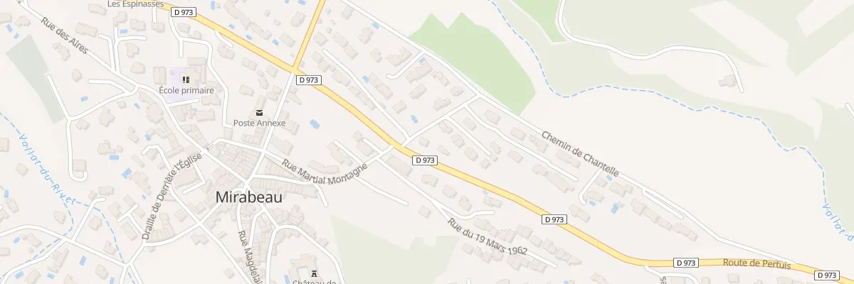 Plan du 5565 Che du Grand Logis à Mirabeau