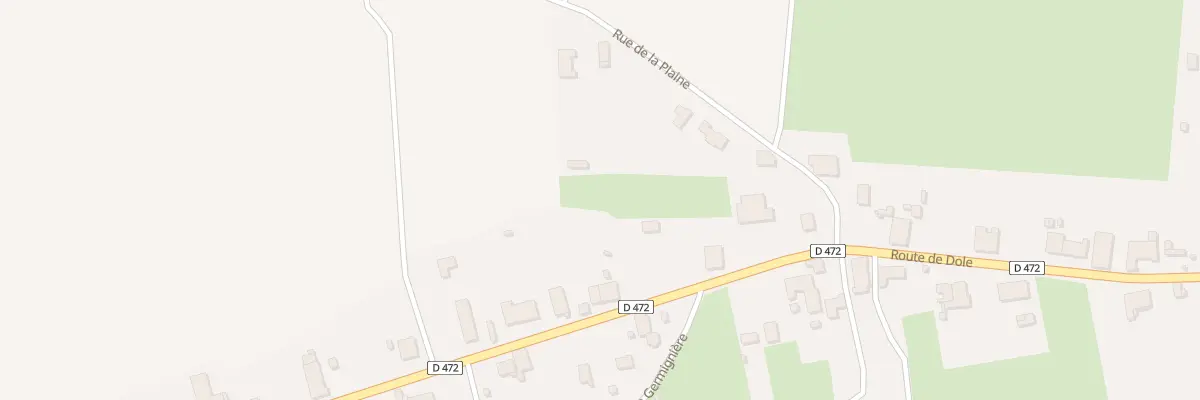 Plan du 22 Rte de Dole à Ounans