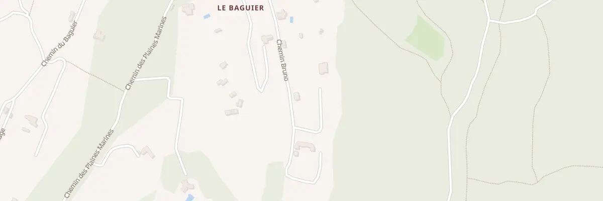 Plan du 497 Che Bruno à La Ciotat