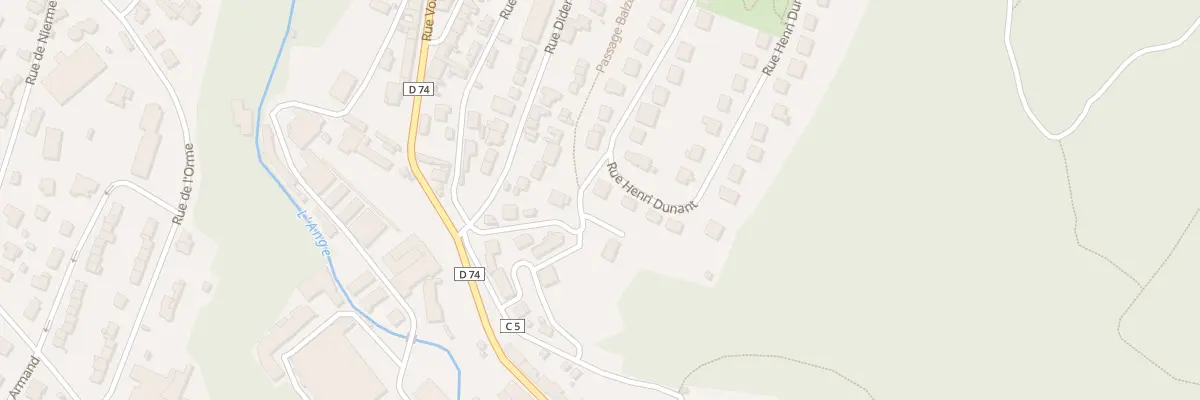 Plan du 73 Rue Henri Dunant à Oyonnax