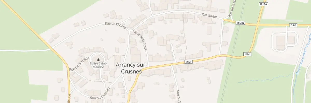 Plan du 9 Rue du Milieu à Arrancy-sur-Crusnes