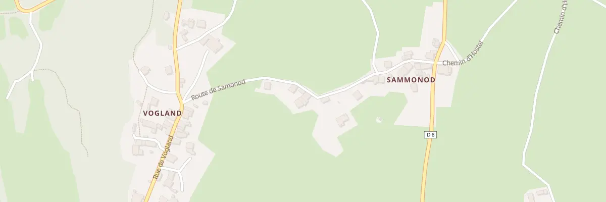 Plan du 235 Rte de Samonod à Valromey-sur-Séran