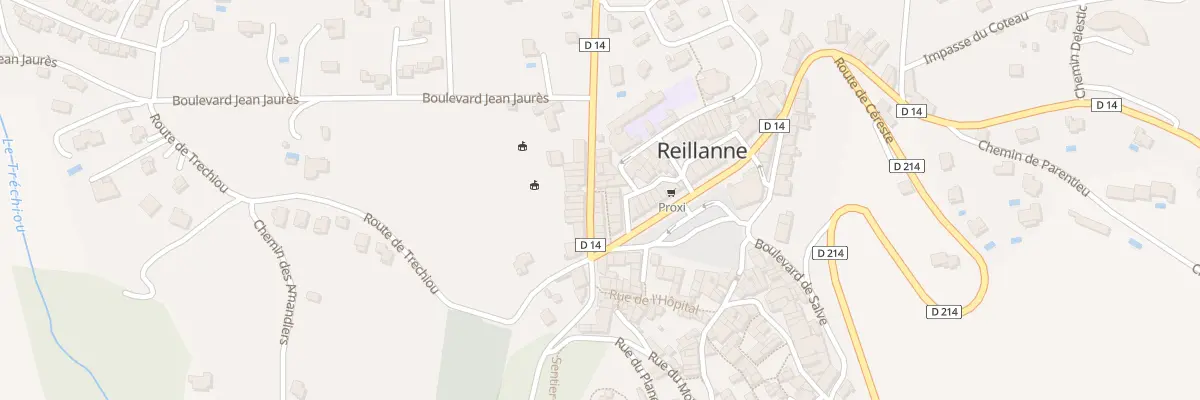 Plan du 5205 Le Village à Reillanne