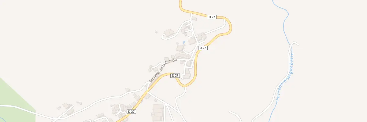 Plan du 5073 Le Collet à La Piarre