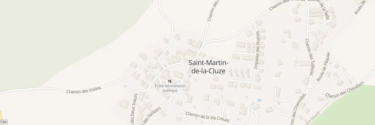 Plan du 4 Che de l’Eglise à Saint-Martin-de-la-Cluze