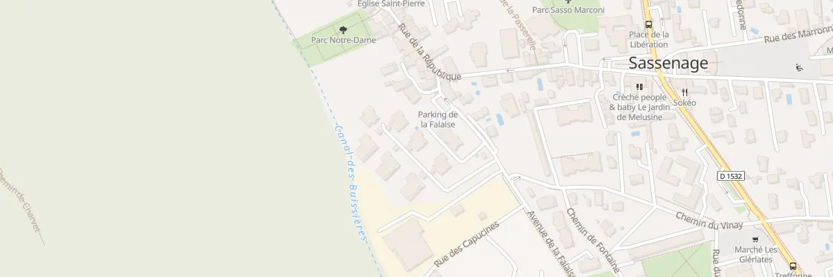 Plan du 10 Rue du Pre du Bourg à Grenoble