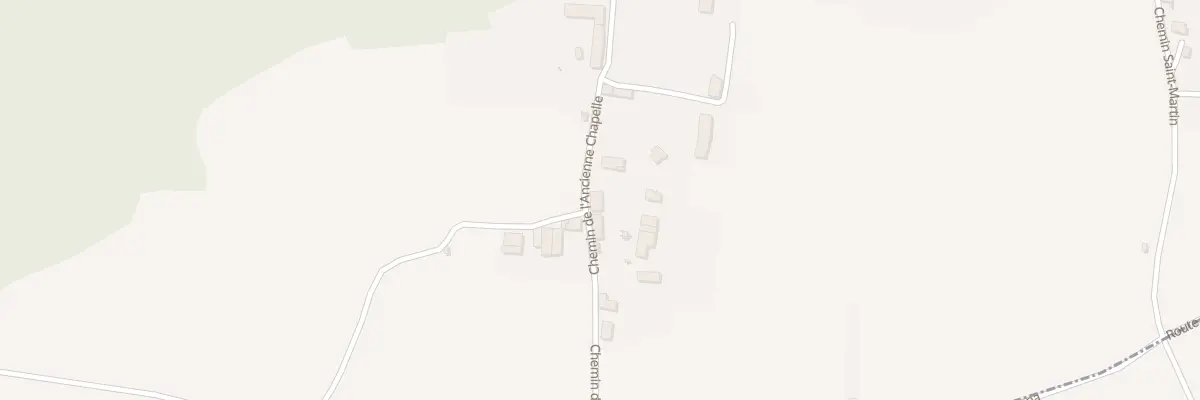 Plan du 521 Che de l’Ancienne Chapelle à Champagneux