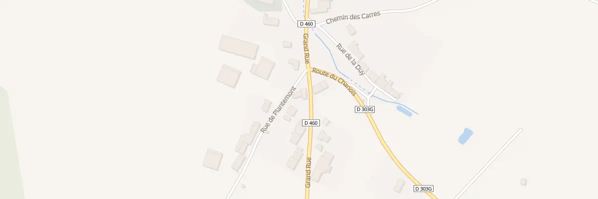Plan du 1 Rue de Plantemont à Pierremont-sur-Amance