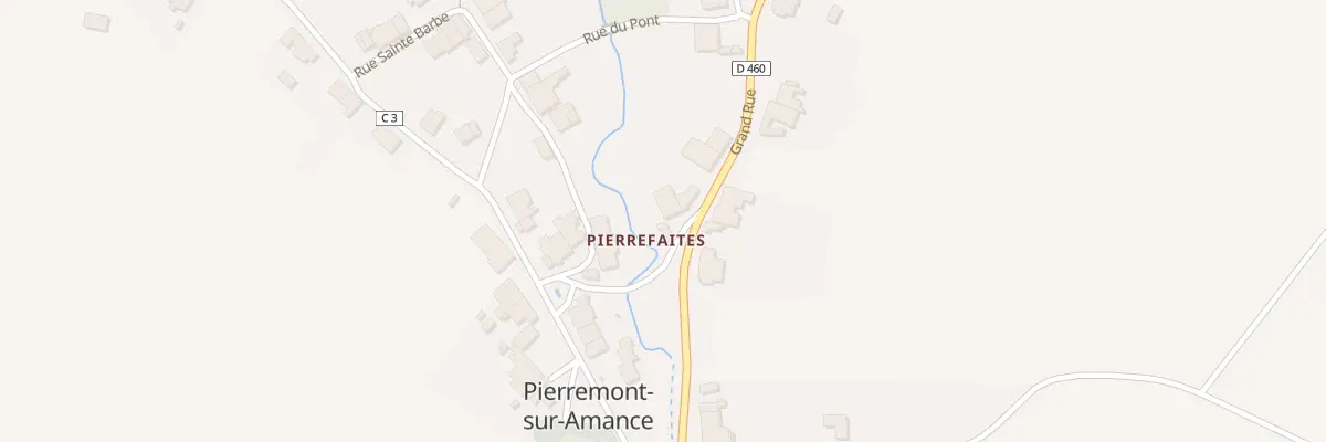 Plan du 15 Gr Grande Rue à Pierremont-sur-Amance