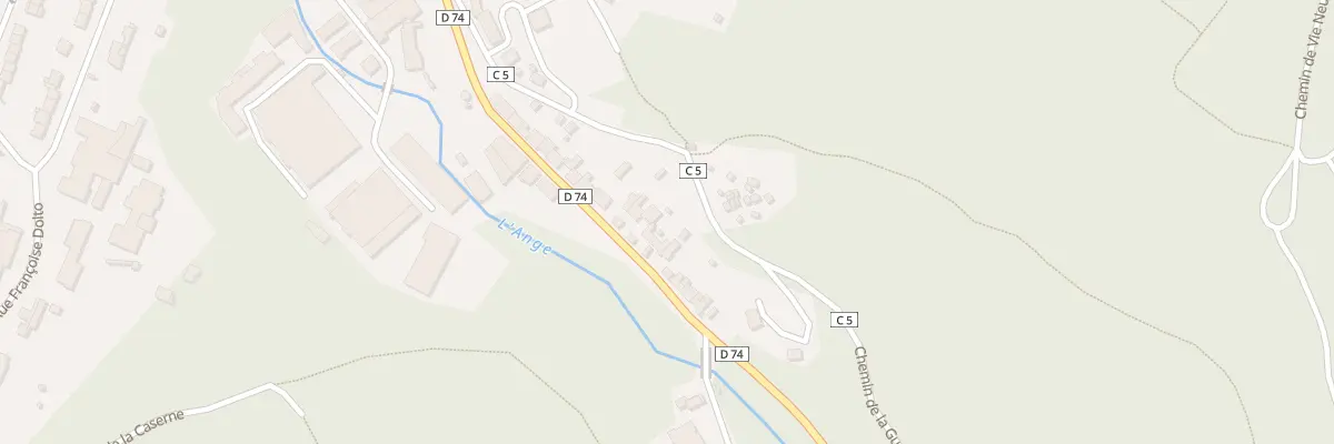 Plan du 25 Rue de Geilles à Oyonnax