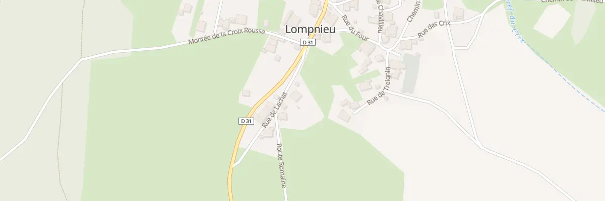 Plan du 5018 Lompnieu à Valromey-sur-Séran
