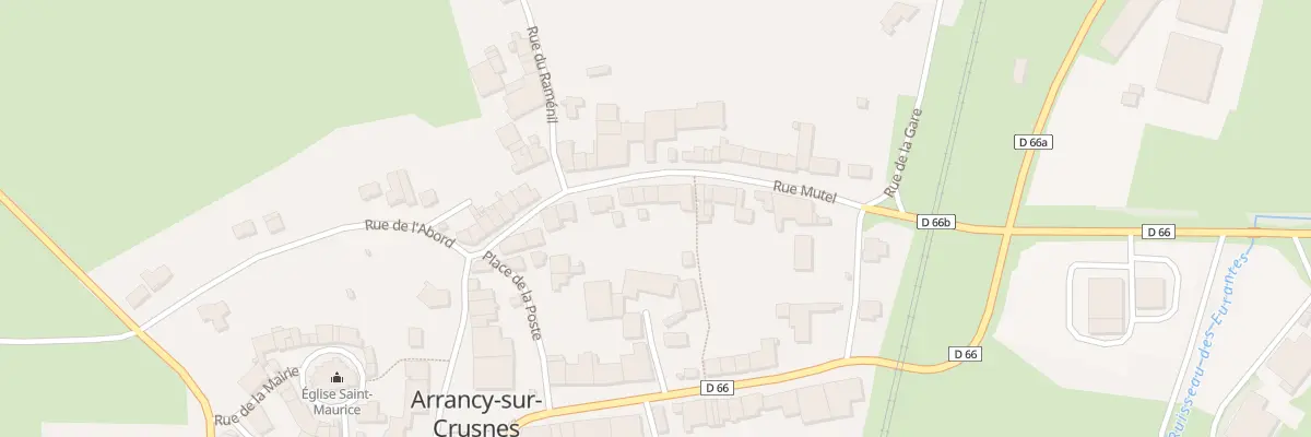 Plan du 8 Rue Mutel à Arrancy-sur-Crusnes
