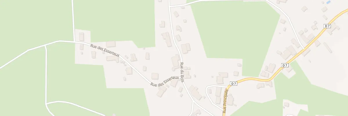 Plan du 7 Rue du Bois à Santans