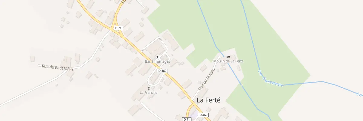 Plan du 15 Rue Principale à La Ferté