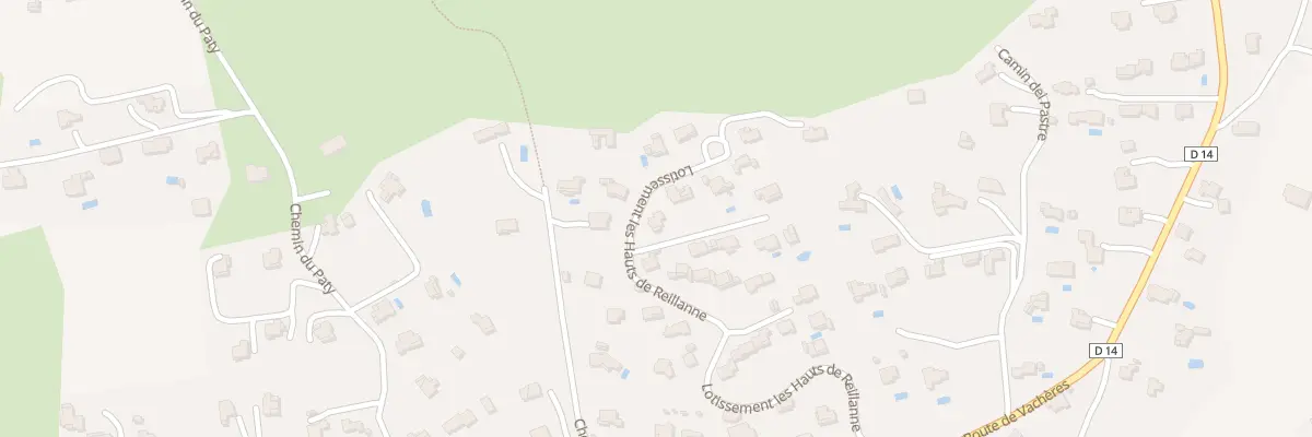 Plan du 7150 Les Ferrayes à Reillanne