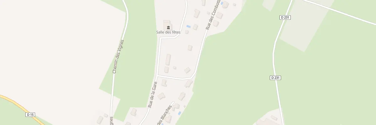 Plan du 1 Rue des Combottes à Montagney