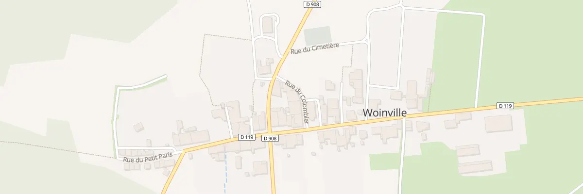 Plan du 4 Rue du Colombier à Buxières-sous-les-Côtes