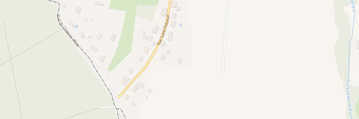 Plan du 31 Rue Saint Thibaud à La Bretenière