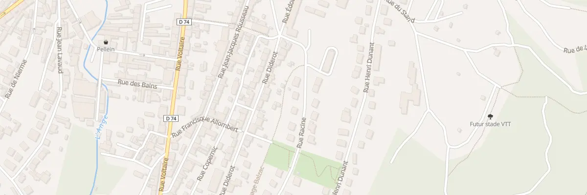 Plan du 4 Rue Racine à Oyonnax