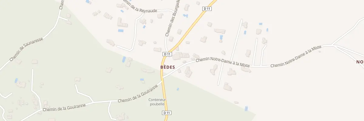 Plan du 5298 Bedes à Jouques
