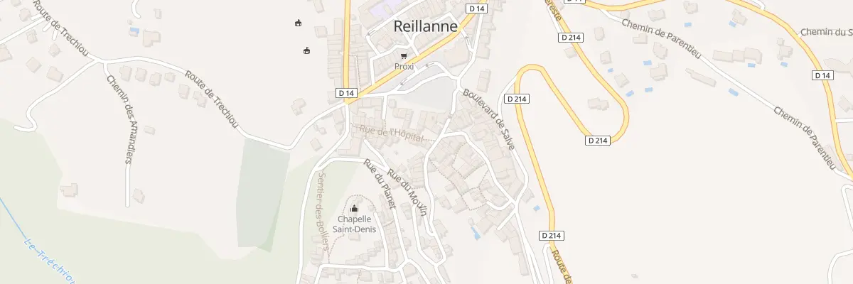 Plan du 5366 Le Village à Reillanne